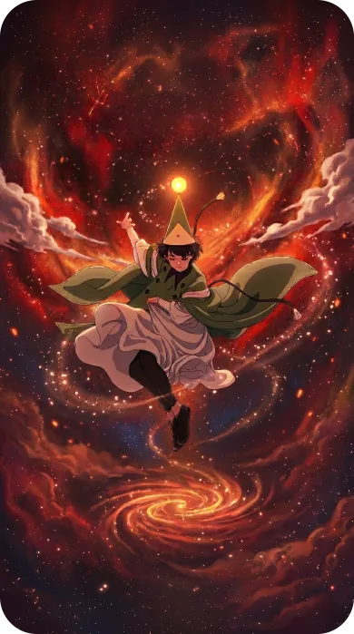 Witch Hat Series phone wallpaper